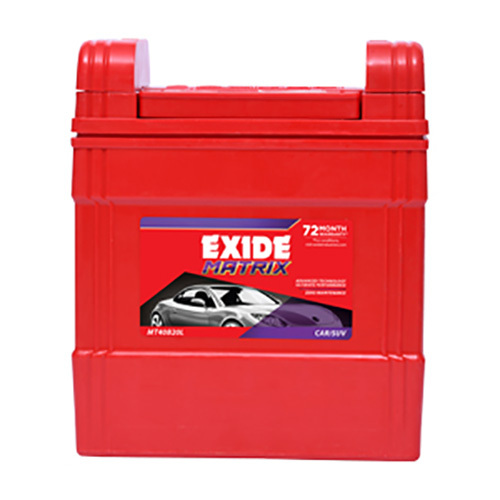 EXIDE Matrix MT40B20L/R Battery 72Months Warranty (36 FOC and 36 Pro-rata)