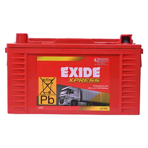 Exide Xpress 100Ah Xp1000 Battery 42Months Warranty (24 Foc And 18 Pro- Rata) - Dimension (L*W*H): 410 X 176 X 233 Mm Millimeter (Mm)