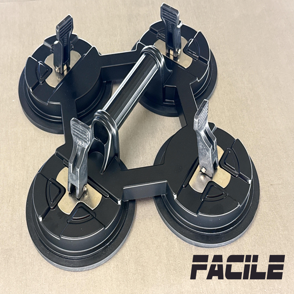 Heavy Duty Vacuum 4 Cup Suction Lifter