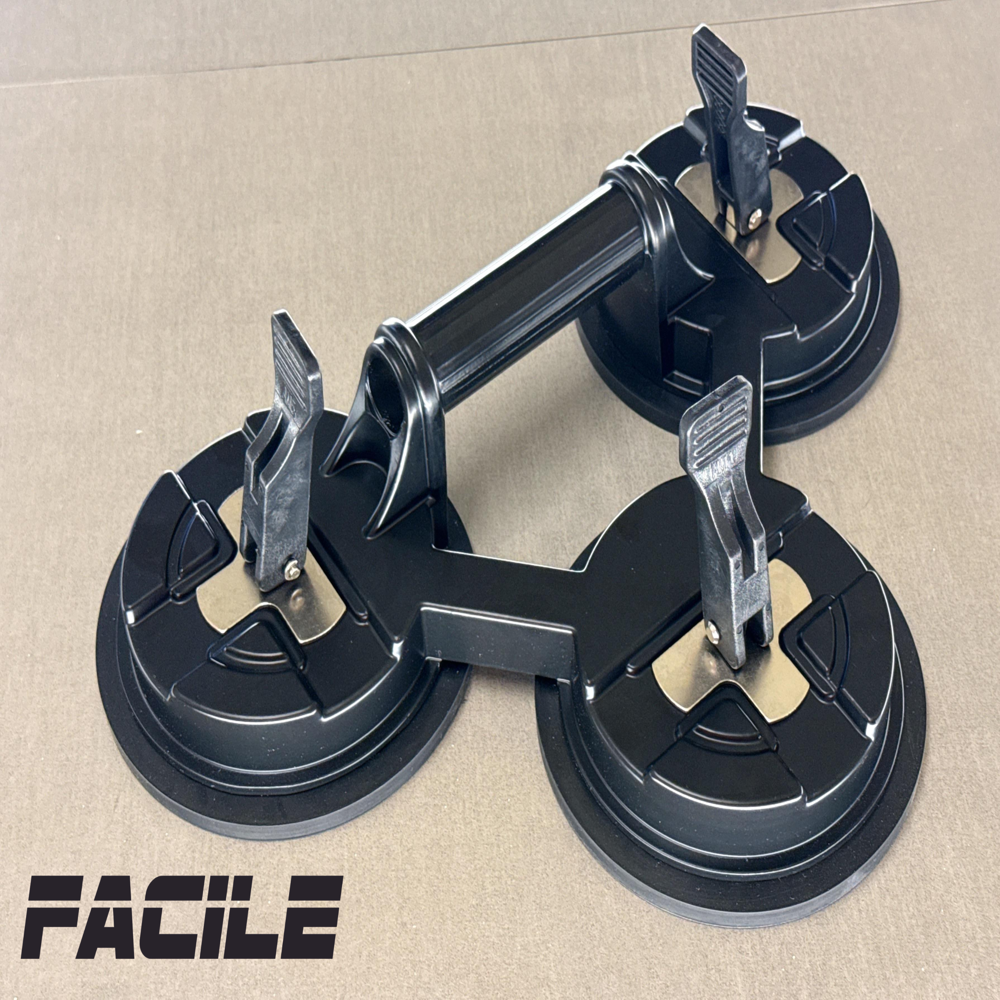 Heavy Duty Tile Lifting Triple Suction Cup