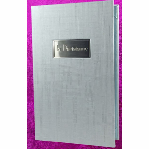 Hotel Menu Card
