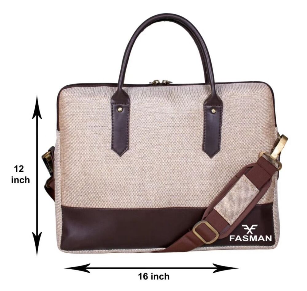 Jute Laptop Bag