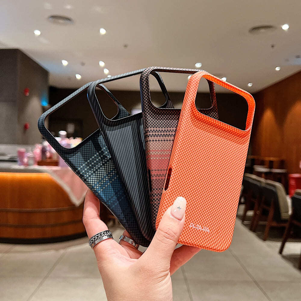 Mobile Carbon Stealth Grid Phone Case