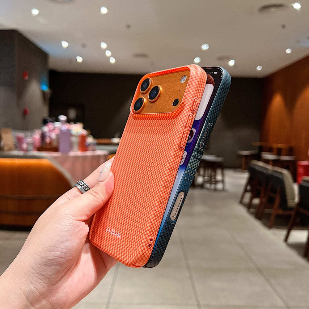 Mobile Carbon Stealth Grid Phone Case