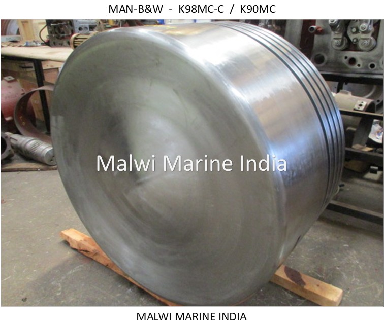 MAN B&W - K98MCC - K98MC - PISTON CROWN - SKIRT - RODD