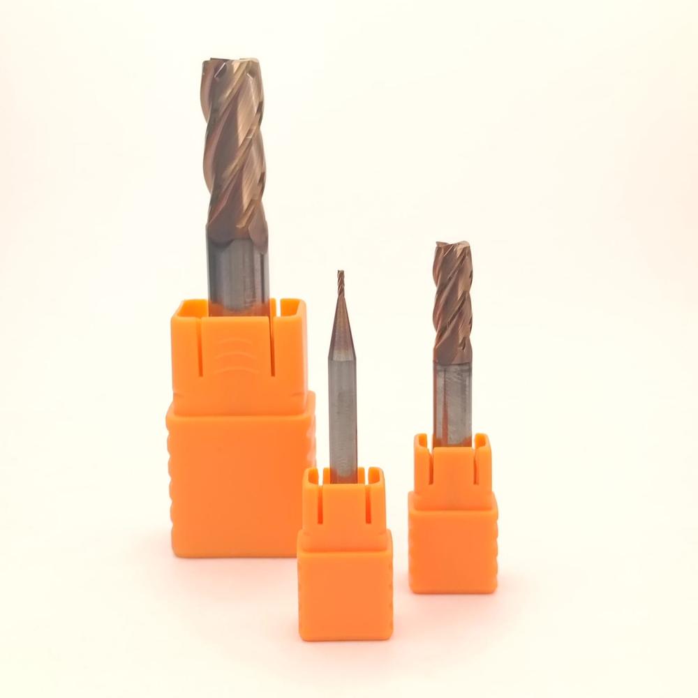 Gen-4f 1.0xd4x3x50 (55 Hrc End Mill) - Hardness: 55