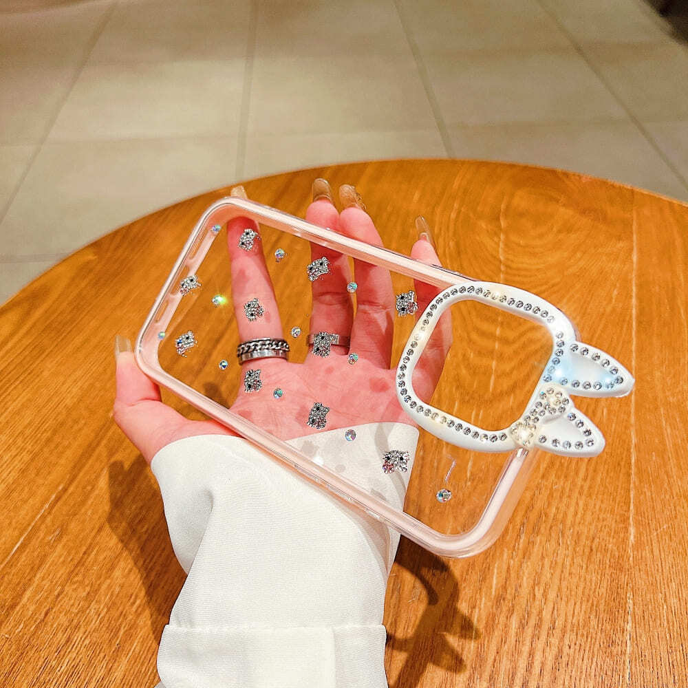 Mobile Diamond Meow Luxe Phone Case