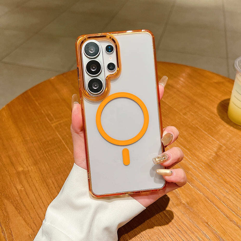 Mobile Clear Orbit Magnetic Phone Case