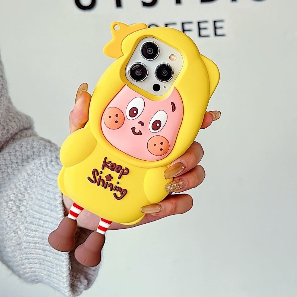 Mobile Yellow Joy Protective Phone Case