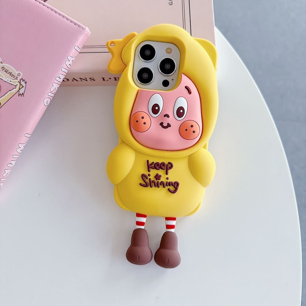 Mobile Yellow Joy Protective Phone Case