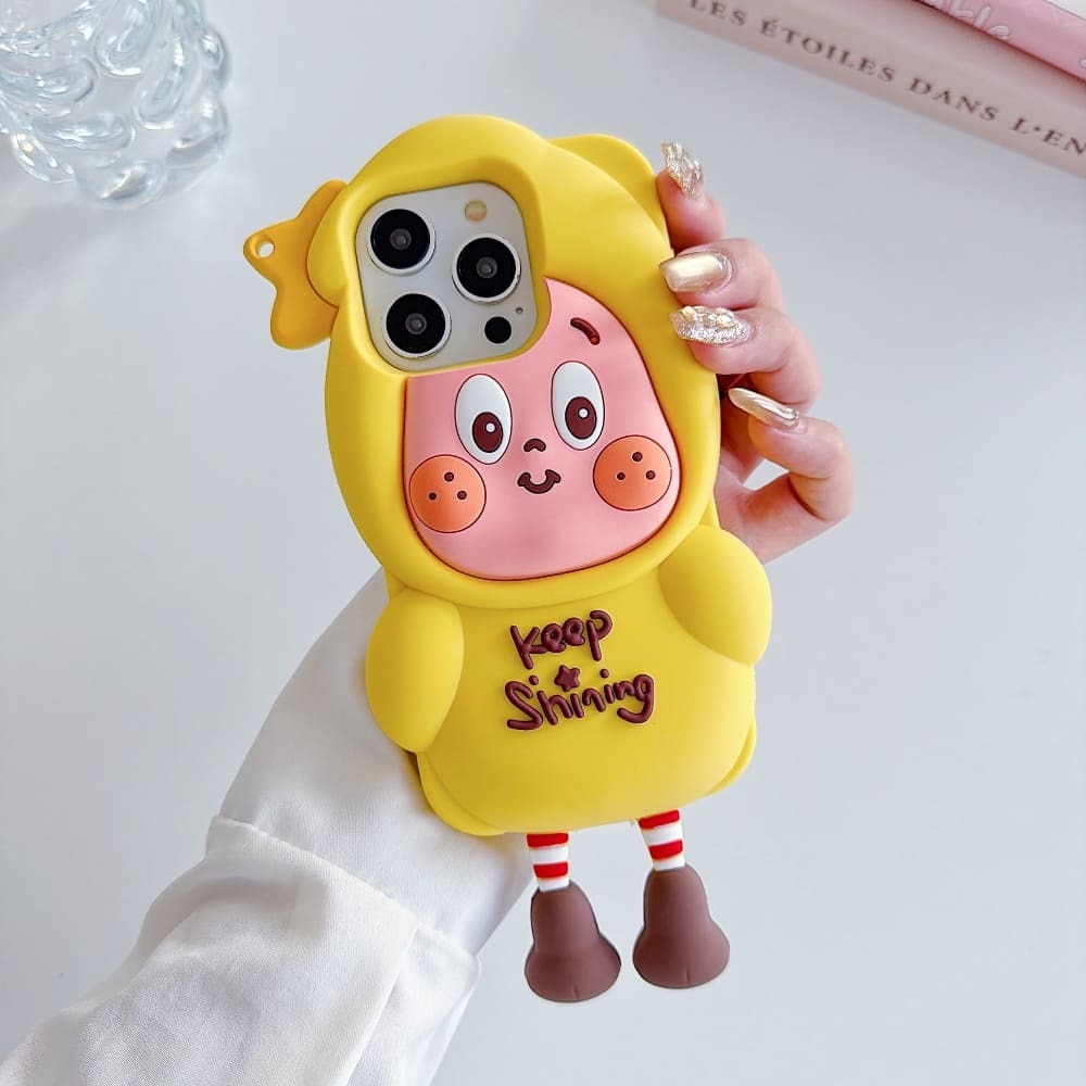 Mobile Yellow Joy Protective Phone Case