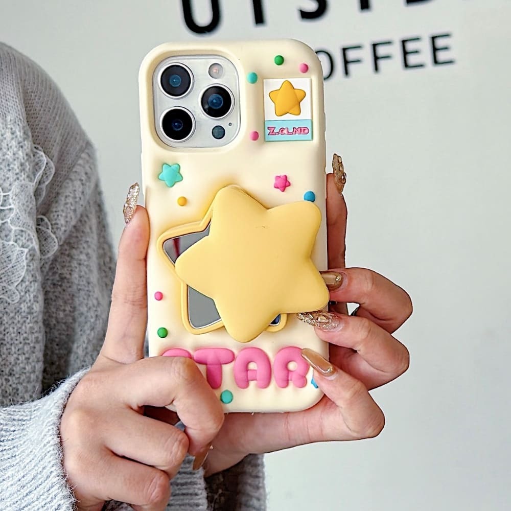 Mobile Star Pop Mirror Phone Case