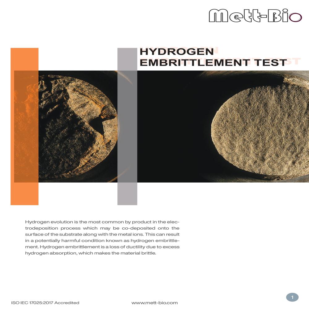 Hydrogen Embrittlement Testing