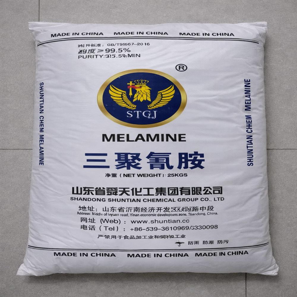 Melamine Chemical - Melamine Crystalline Powder, 99.8% Purity, 200-300 Mesh | Industrial Grade, Stable, White Solid, Gb/t 9567-2016