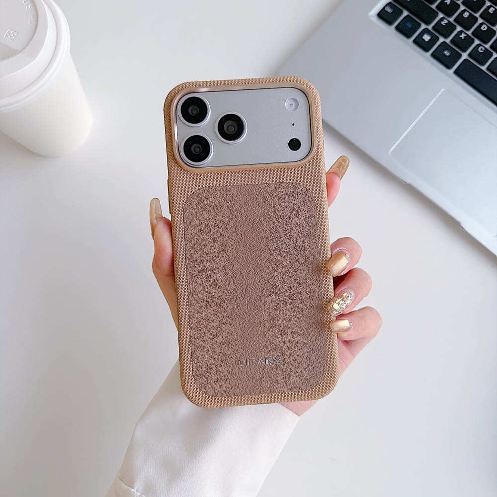 Brown Signature Panel Phone Case