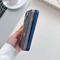 Mobile Smart Slot Leather Phone Case
