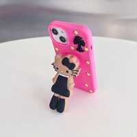 Mobile Midnight Glam Kitty Phone Case