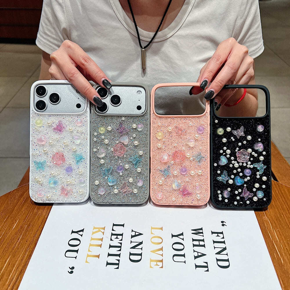 Mobile Pearl Butterfly Bliss Phone Case
