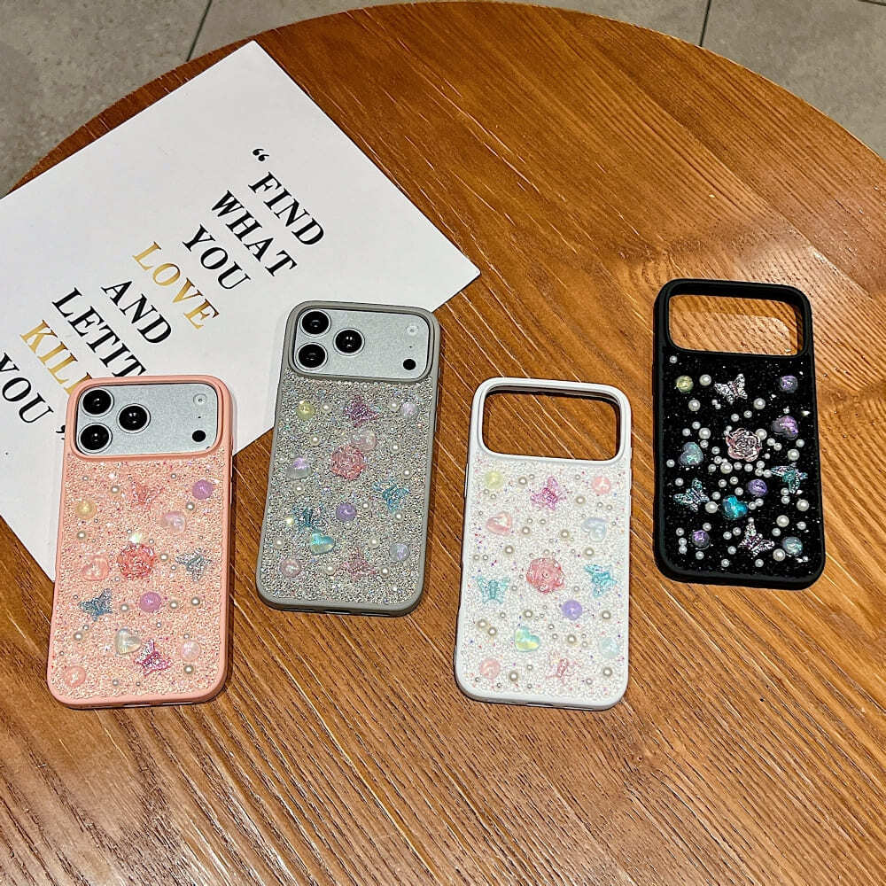 Mobile Pearl Butterfly Bliss Phone Case