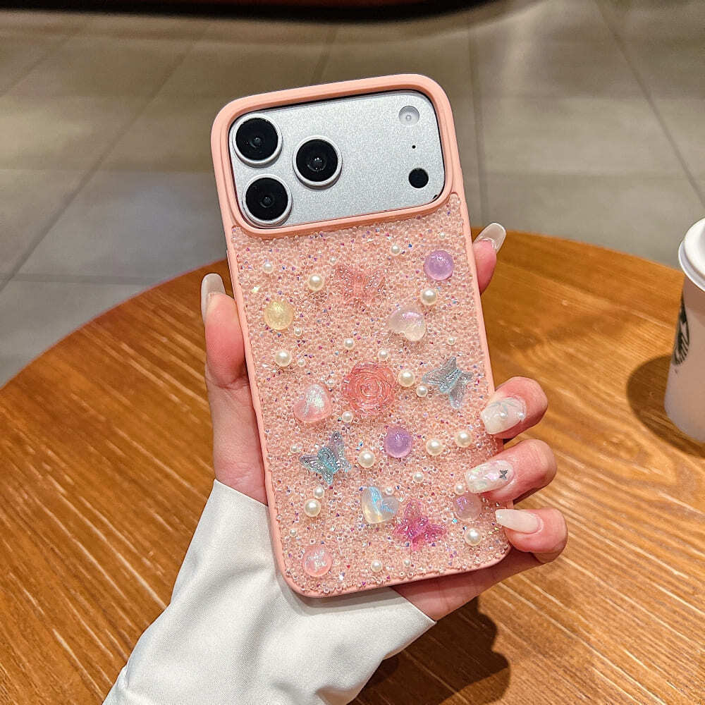 Mobile Pearl Butterfly Bliss Phone Case