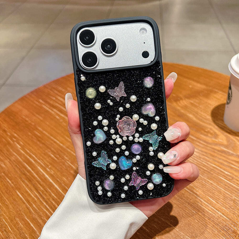 Mobile Pearl Butterfly Bliss Phone Case