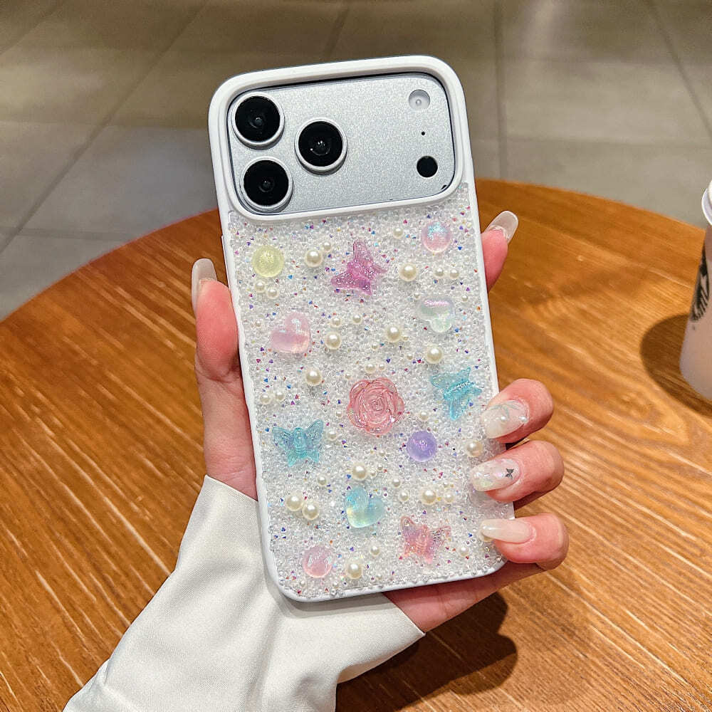 Mobile Pearl Butterfly Bliss Phone Case