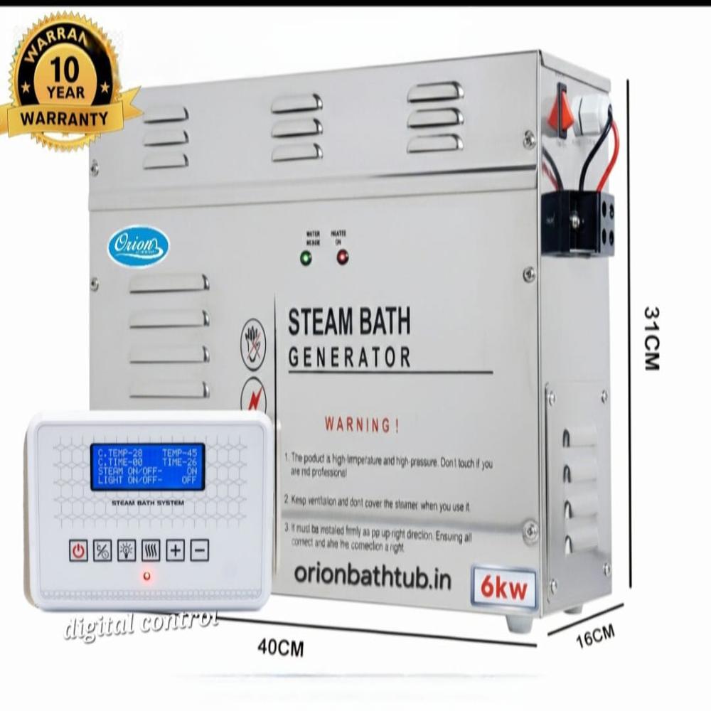 Steam Generator Manufacture - Product Type: Shower Rooms & Accessories