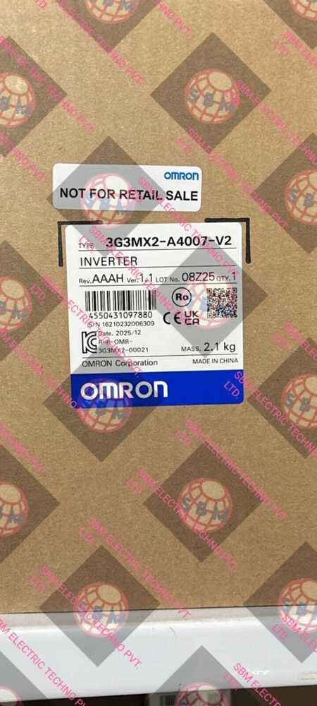 OMRON MULTI FUNCTION COMPACT INVWERTER, 3G3MX2-A4007-V2