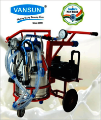 .75HP- Single Bucket Trolley Type Milking Machine (VM1SST)