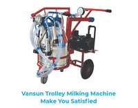 .75HP- Single Bucket Trolley Type Milking Machine (VM1SST)