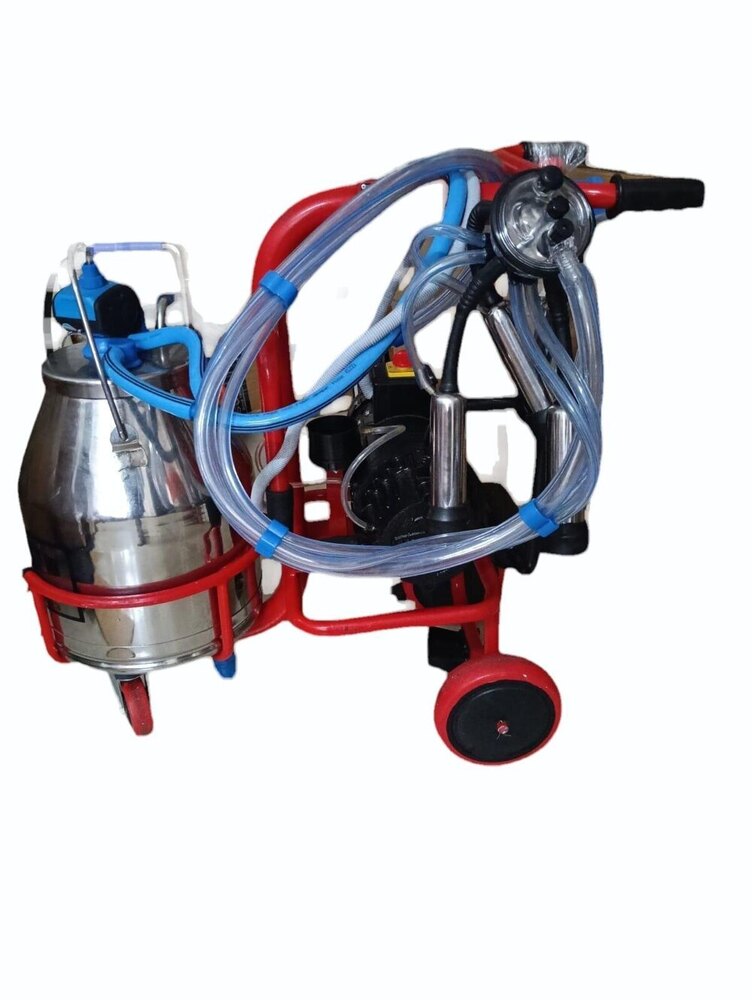 .75HP- Single Bucket Trolley Type Milking Machine (VM1SST)