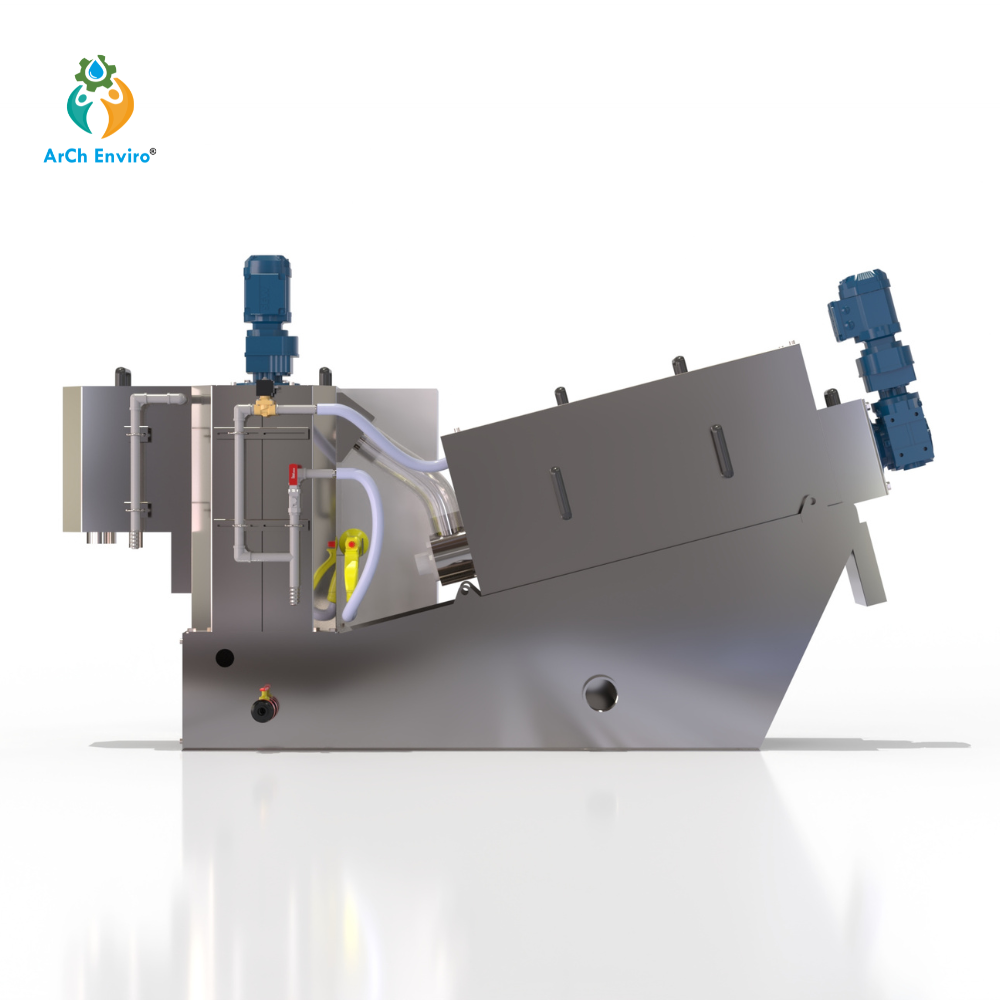 Sludge Dewatering Solution For Clogging And High Water Consumption In Stp Etp - Application: Industrial