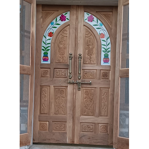 डिजाइनर वुडल मेन गेट दरवाजा