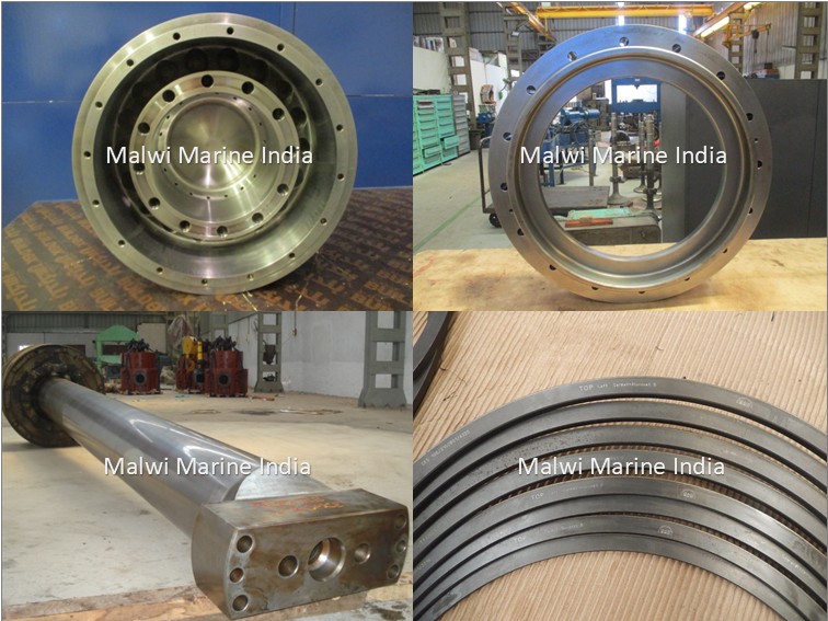 MAN B&W K80MCC K80MC S80MC PISTON CROWN & SKIRT & ROD & RING