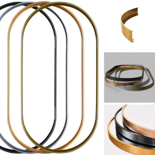 Capsule Shape Mirror Frame - Application: Home