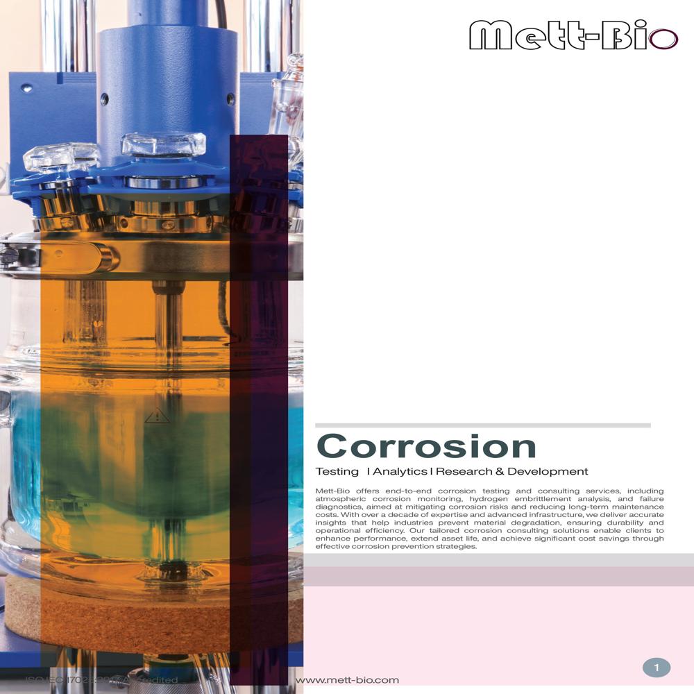 NACE TM 0177-2016 Corrosion Testing Service