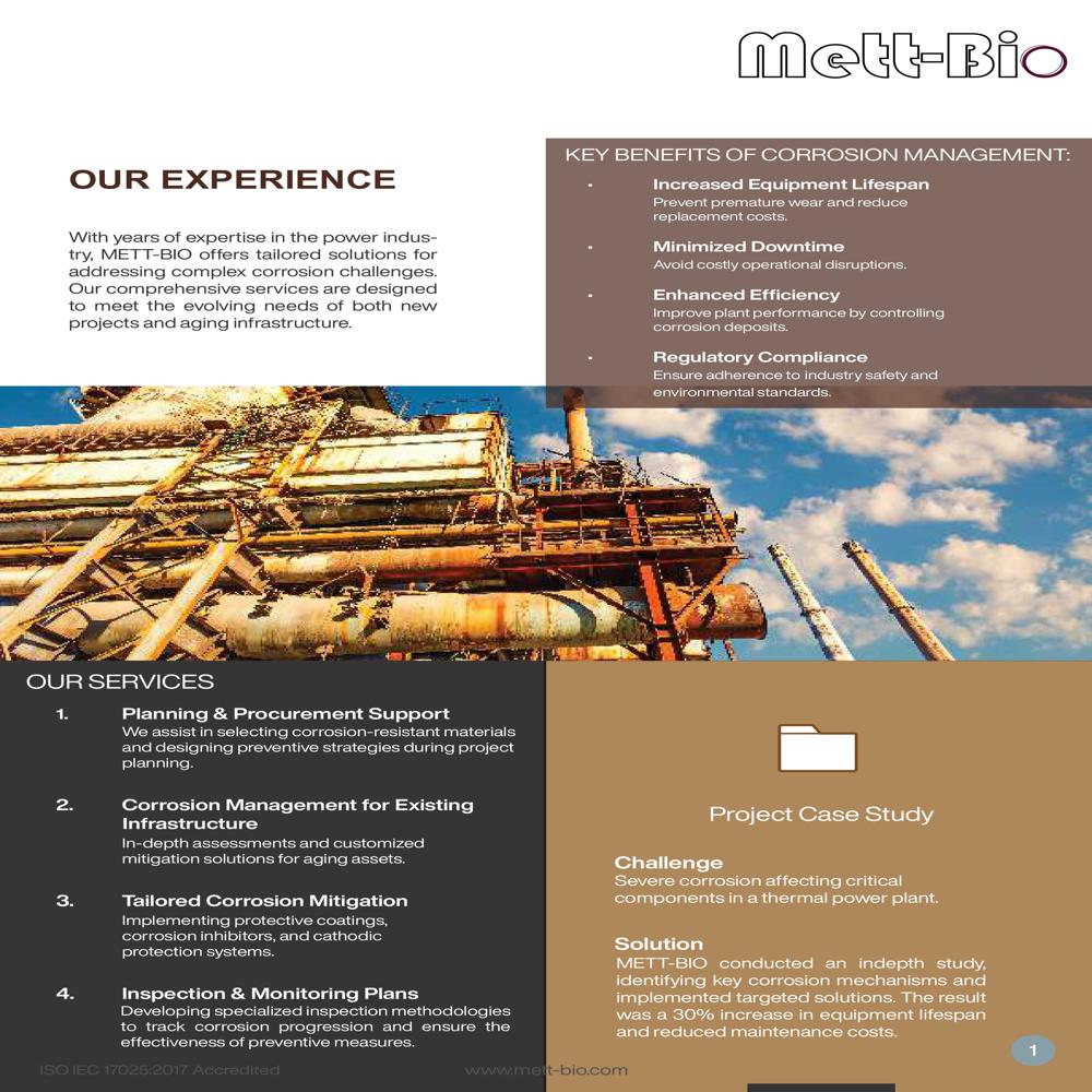 Corrosion Analysis Service
