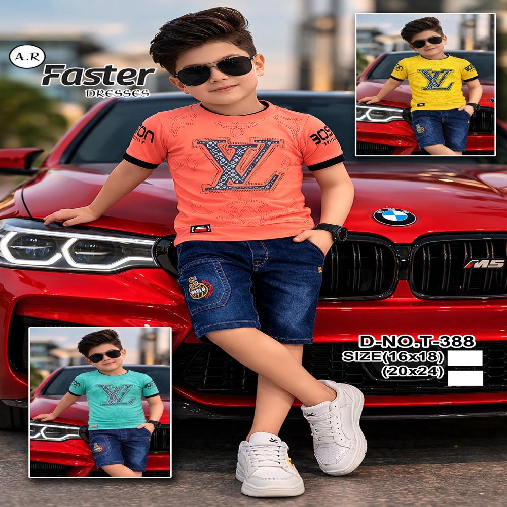 Boys' Stylish Designer Casual Wear Set