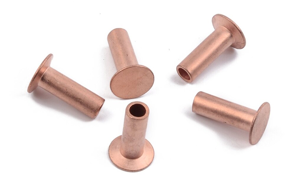 Copper Flat Head Rivets