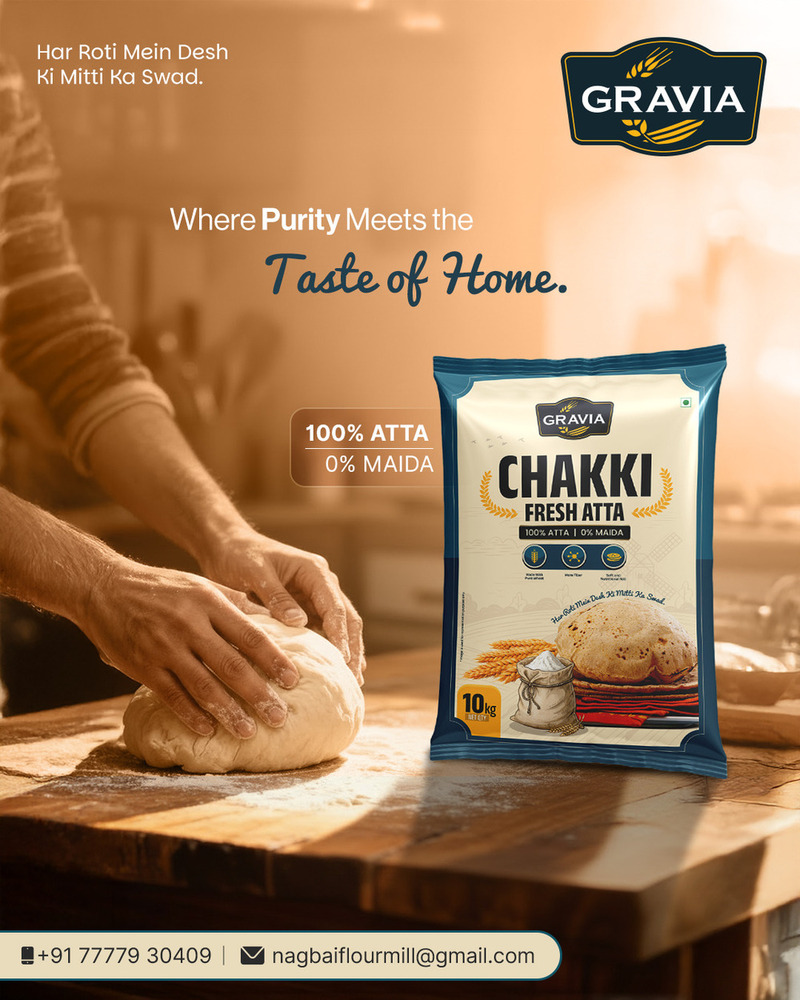 10 kg Chakki Fresh Atta