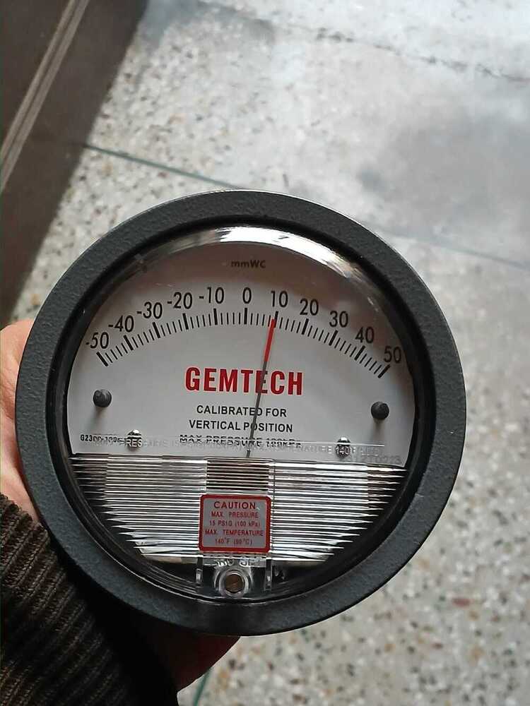 GEMTECH DIFFERENTIAL PRESSURE GAUGE FROM Ghatkopar Industrial Estate Mumbai Maharashtra
