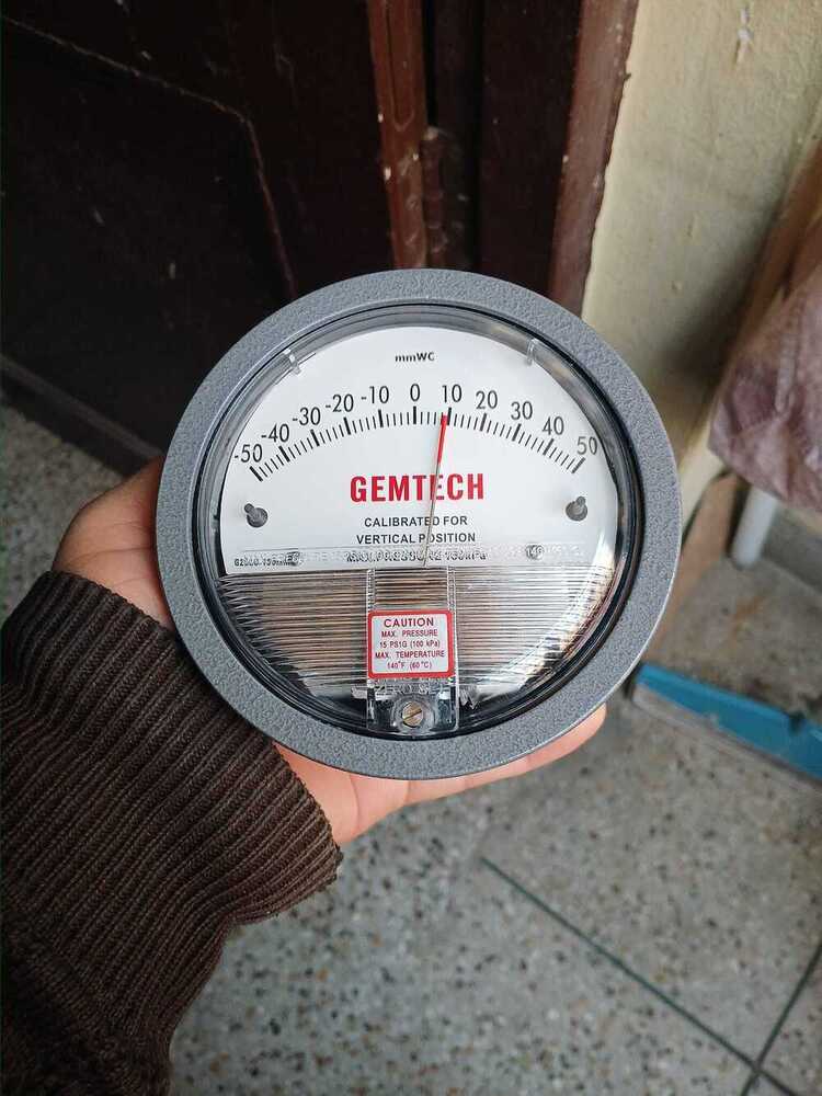 GEMTECH DIFFERENTIAL PRESSURE GAUGE FROM Ghatkopar Industrial Estate Mumbai Maharashtra