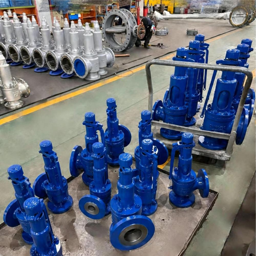 Safety Valve / Full Lift Safety Valve, Alloy Steel, Butt Weld, Automatic, Full Nozzle Structure, Boiler Steam/System Protection, DIN Standard