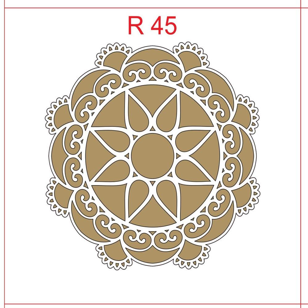 R 74 MDF Rangoli