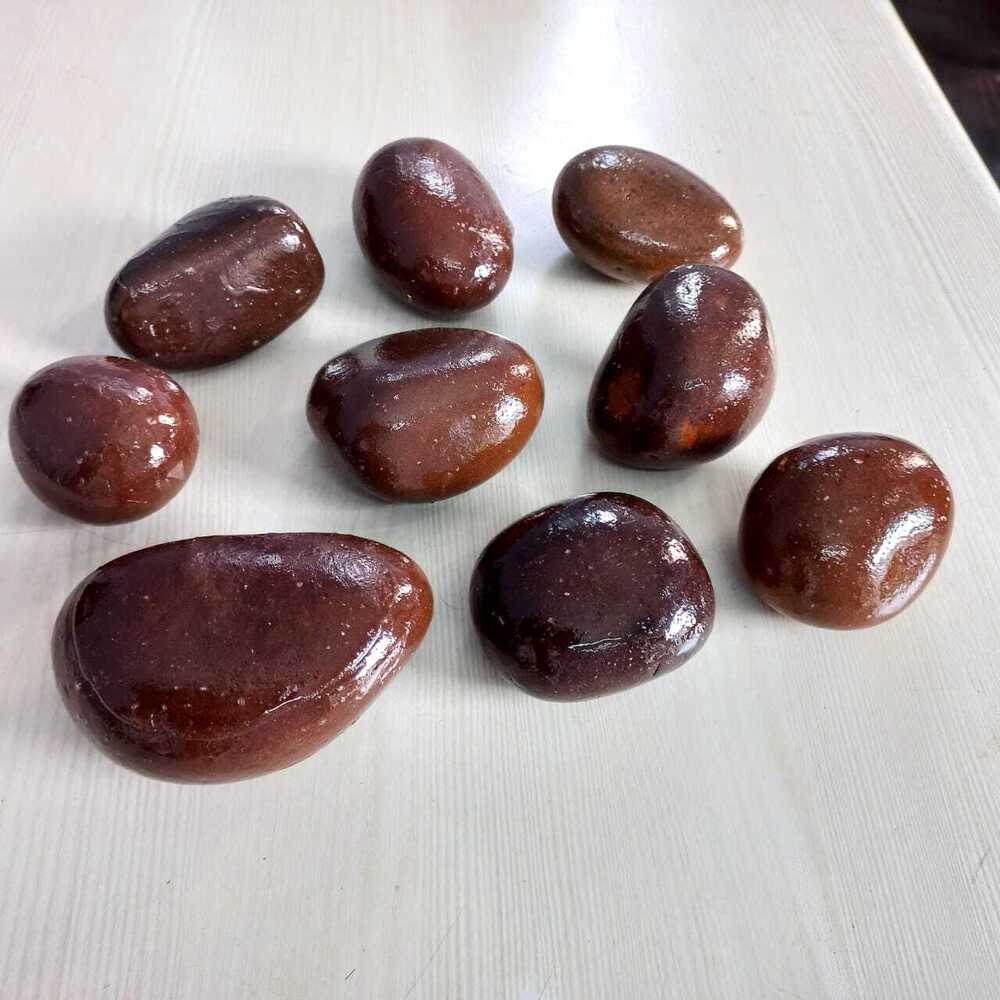 Natural Mix Colored coating polished River Pebbles for Garden Decoration and Landscaping pathway