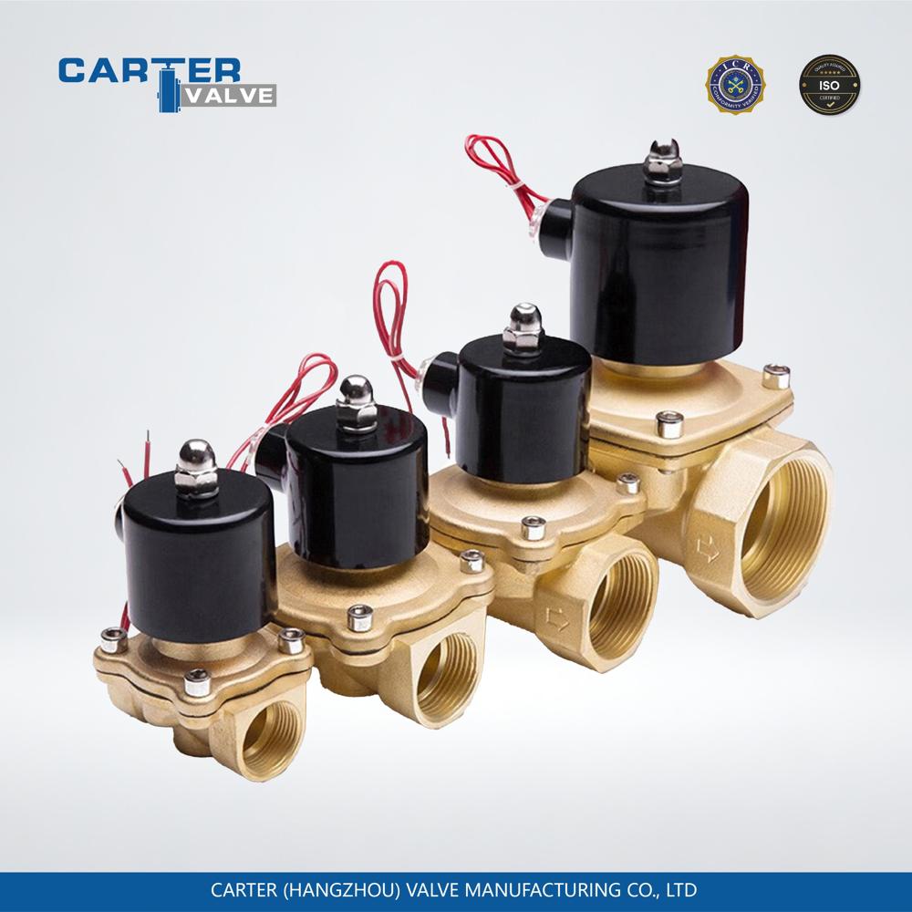 Solenoid Valve / Pilot Operated Solenoid Valve, Brass, Threaded, Solenoid Actuated, Pilot Operated Structure, Gas/Steam, DIN Standard