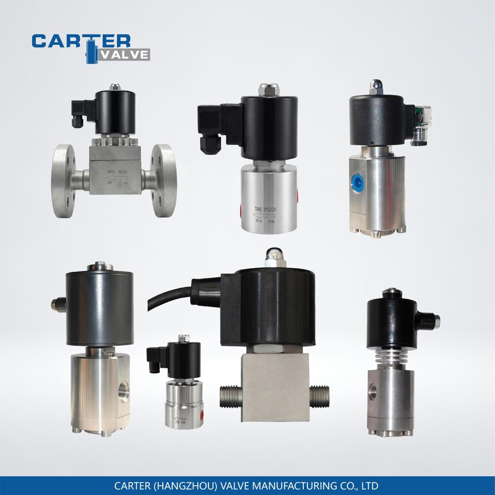 Solenoid Valve / High Pressure Solenoid Valve, Forged Steel, Flanged, Solenoid Actuated, Piston Type Structure, High Pressure Oil/Gas, ASME B16.34 Standard