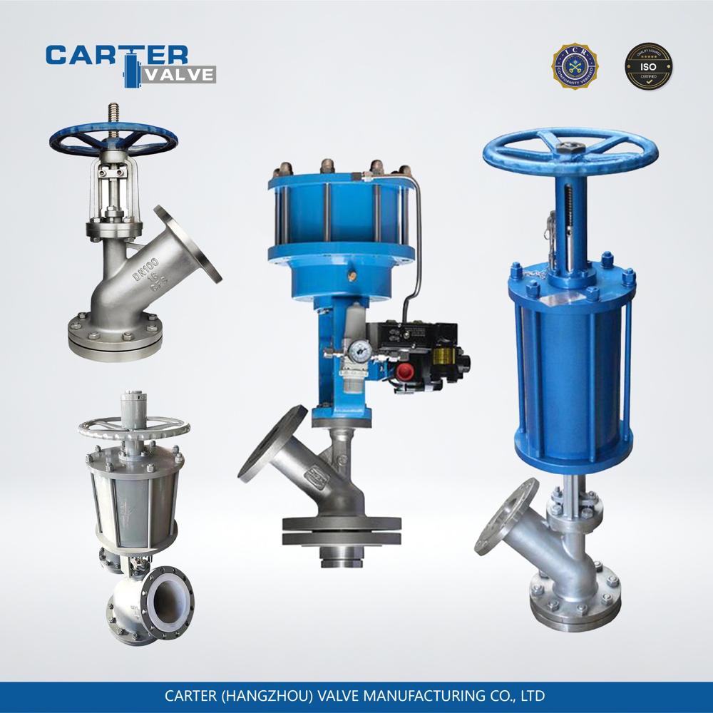 Bottom Discharge Valve / Tank Bottom Valve, Stainless Steel, Flanged, Manual Handwheel, Bottom Outlet Structure, Chemical Liquid/Slurry, DIN Standard