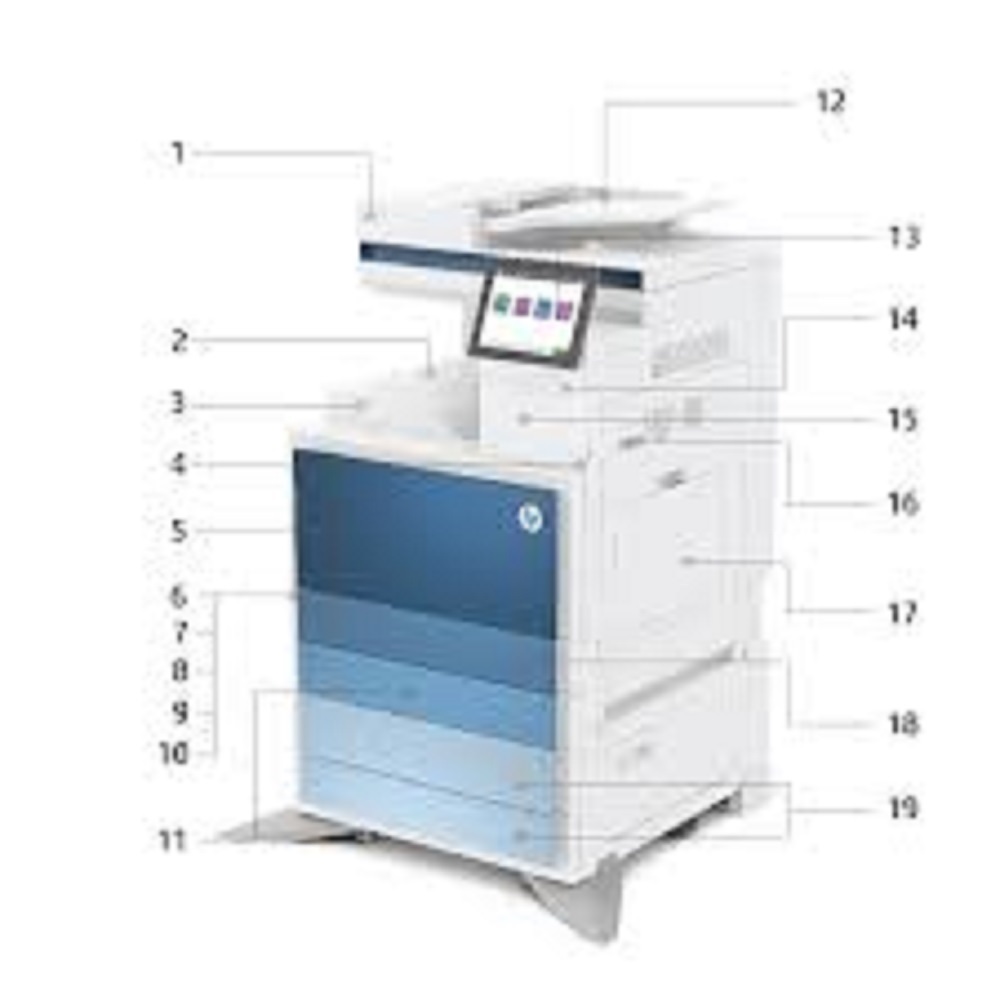 HP Color LaserJet Managed MFP E78528dn