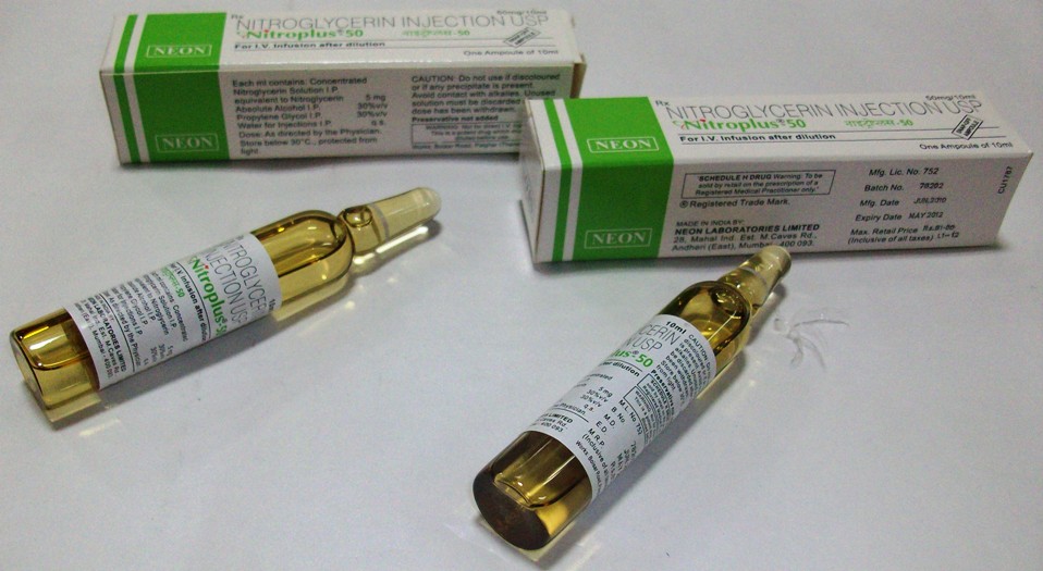 Nitroglycerininjection Ip - Feature: High Quality